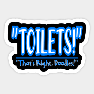 That's Right, Doodles! Sticker